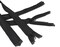 #5 Molded Black Plastic YKK® Separating Zippers (2 Pieces Per Pack) (10" Inches)